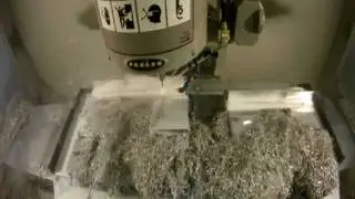 Fesler Built HASS VF4 SS Mill shot with GO PRO
