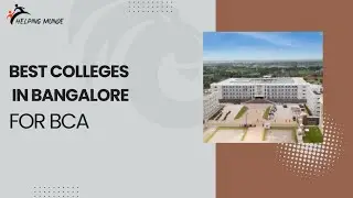 Top 20 Best Colleges In Bangalore For BCA 2024