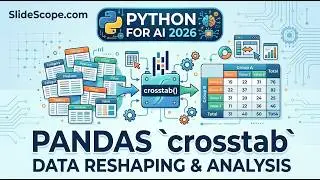 Python for AI 2026 - Pandas Crosstab Method for Data Reshaping and Analysis
