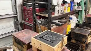 Casting a flatback US Navy Storekeeper or Logistics Specialist plaque