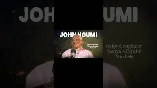 Вся слава мимолетна, но мудрость непоколебима. Послушайте, что говорит Джон Нгуми!