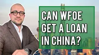 Can a WFOE apply for a loan in China?