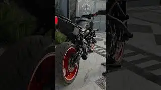البرازيلي يتحد الجميع 😳🇧🇷🇲🇦    #brazil #mt07 #motorcycle #vella #maroc #arabic