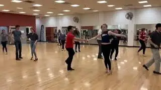 Silver Jive - Spanish Arms, Running Steps, Whip variation