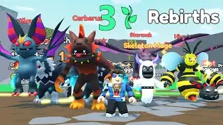 My Third Rebirth In Roblox Collect All Pets!