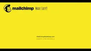 MailChimp Automated Welcome Email