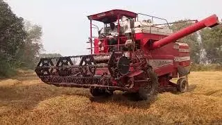 #harvester 😮#farming #viral dhan katai 🌾🌾🌾