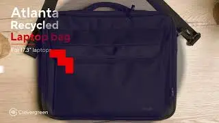 Atlanta Recycled Laptop Bag for 17.3