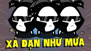 (Brotato) x3 Downpour - 6 Minu Gun xả đạn như mưa