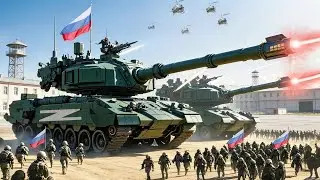 Сегодня произошло следующее! Самый смертоносный российский гигантский лазерный танк уничтожил украин