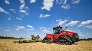 AGRO Jevišovice a.s.- Case Quadtrac 620 & Amazone Catros 12003 2TS- Podmítání/ Disking stubble 2019