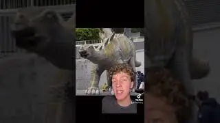 This Dinosaur Statue Was Hiding Something Horrible