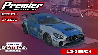 iRacing Hotlap and Track Guide | Merc GT4 @ Long Beach | Sports Car Challenge | S26W6