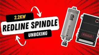 Onefinity Redline 2.2kw Spindle Unboxing + Heavy Z-20