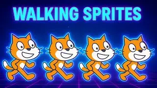 How to make your sprites walk with arrow keys in scratch