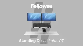 The Standing Desk With Dynamic Motion-Fellowes Lotus RT