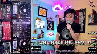 TIME MACHINE RAVE Ep. 445 - Progressive House Flow-state Revolutions - 90s House & Techno - LIVE