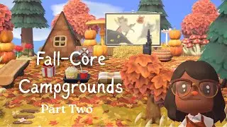 Animal Crossing Fall Campground Decorating PartTwo Relaxing Longplay (No Commentary)