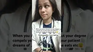 Homeopathic Case Taking #homoepathy #homeopathic #casetaking #introvert #doctor #doctorlife #bhms
