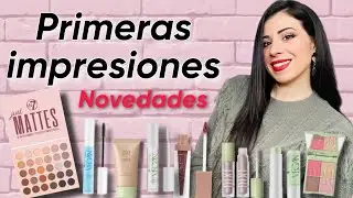 Primeras Impresiones PALETA W7 JUST MATES + Nueva colección VEGAN BELL y muchos productos más!