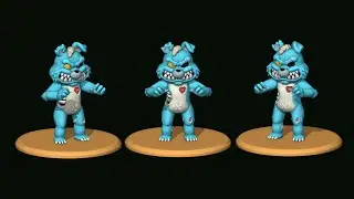 SCULPTING blender МОДЕЛЬ №33