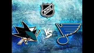 NHL19 Play-Off 1/2 Stanley Cup San Jose Sharks  -  St.Louis Blues Game#1
