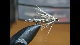 fly tying with hugh!  the guinea hen soft hackle wet fly.