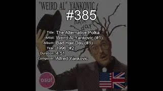 Top songs (part 8, #400 - #351)