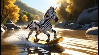 Zoomie Zebra&rsquo;s Roller Skate Party |  & Exciting Skate Party Song | High-Energy Nursery Rhyme Journey