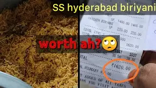 SS hyderabad bucket biriyani|100% Honest review|வாங்கலாமா வேணாமா?🙄