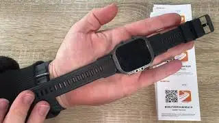 OUKITEL BT20 Military Smart Watch for Men 5ATM Waterproof, 1.96 Inch AMOLED Unboxing & instructions