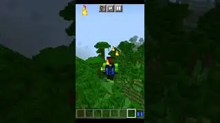 МОД НА ДЖЕТПАК В МАЙНКРАФТ ПЕ #minecraft #minecraftmods