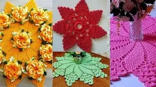The most beautiful crochet table cover design ideas 2025 for beginners
