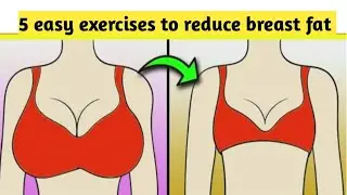 5 easy exercises to reduce breast fat ll Home workout ll no equipment needed 