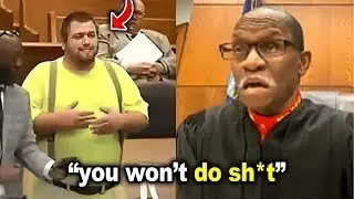 Cocky Drunk Shows Up HIGH to Court&hellip; Judge Instantly Sends Him Straight to Prison