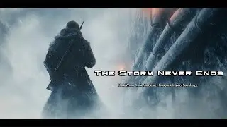 Dark Winter Ambience - Frostpunk Inspired | The Storm Never Ends
