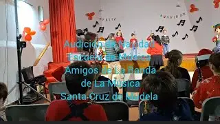Audición de Navidad Escuela de Música Amigos de La Banda  de Santa Cruz de Mudela  viernes  19 2025