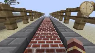 Как выглядит minecraft при нубских настройках.