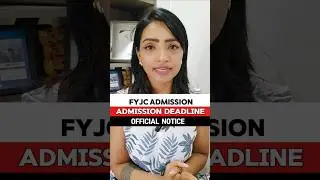 FYJC Admission 2025 | Official Admission Deadline #mediamentor