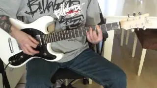 RAMONES - We're a Happy Family (live in Finland guitar cover)