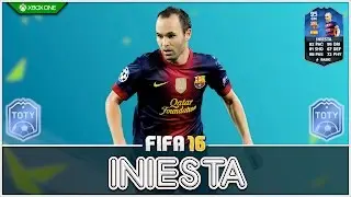 FIFA 16 | Player Review | TOTY 95 Andres Iniesta !