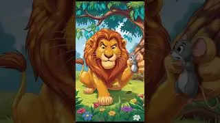 The Mouse And The Lion - Fable, Bedtime Story 🦁🐭