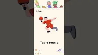 Sports Name #learnenglish #rhymes #nurseryrhymes #basic #indian #india #bangladesh #uae #uk #canada