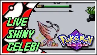 Live Shiny Celebi in 5285 Encounters!! | Pokemon Crystal
