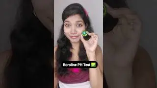 Boroline Unmasked: pH Testing for Skin Harmony ✅️❓️ #skincare #phtest #beauty #skincareroutine