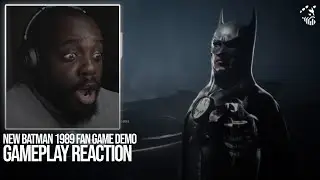 THIS is EPIC | Batman 1989 Game Fan Demo REACTION