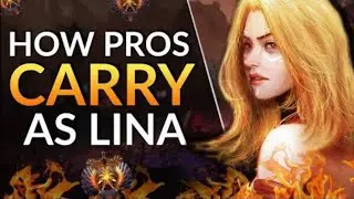 CCnC How to go LINA GOD - Mid Lane Gameplay Pro Tips | Dota 2 Pro MMR Gameplay