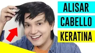 COMO ALISAR EL CABELLO CON KERATINA PASO A PASO | ALISAR SIN CALOR HOMBRES | AndyZaturno