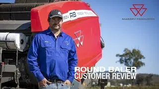 MF 4160V Round Baler Customer Review