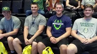 Oregon's senior offensive linemen look back on their 5 years together
